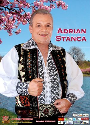 Portret Adrian Stanca — interpret de muzică populară la Ijac Music Production