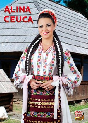 Portret Alina Ceuca — interpret de muzică populară la Ijac Music Production