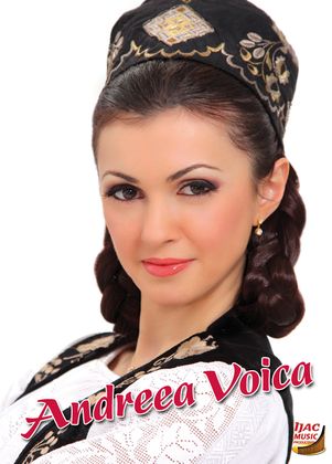 Portret Andreea Voica — interpret de muzică populară la Ijac Music Production