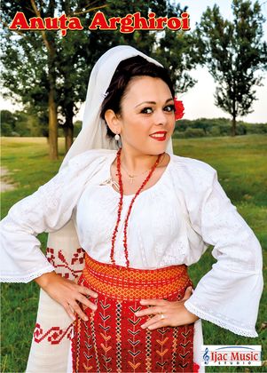 Portret Anuța Arghiroi — interpret de muzică populară la Ijac Music Production