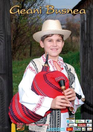 Portret Geanina Bușnea — interpret de muzică populară la Ijac Music Production