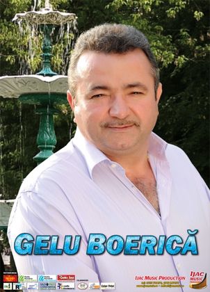 Portret Gelu Boerica — interpret de muzică populară la Ijac Music Production