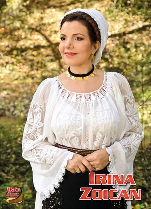 Portret Irina Zoican — interpret de muzică populară la Ijac Music Production